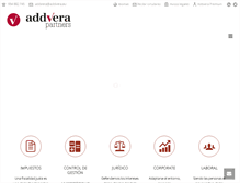 Tablet Screenshot of addvera.eu